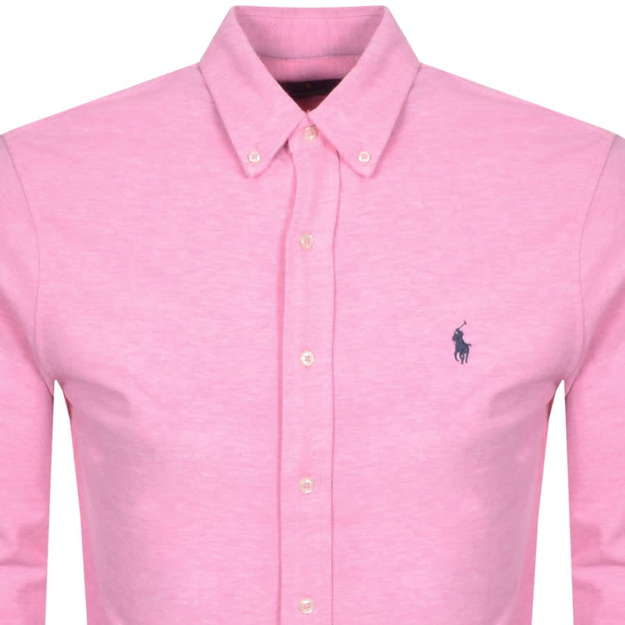 Alternative Image for ProductRalph Lauren Featherweight Mesh Shirt Pink2